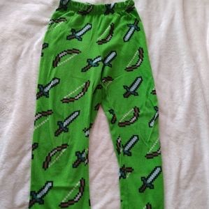 Boys Size 6-7 Minecraft Pajama Pants